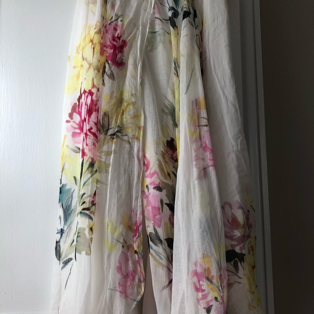 ANTHROPOLOGIE Chantilly Maxi Skirt SM by Love Sam